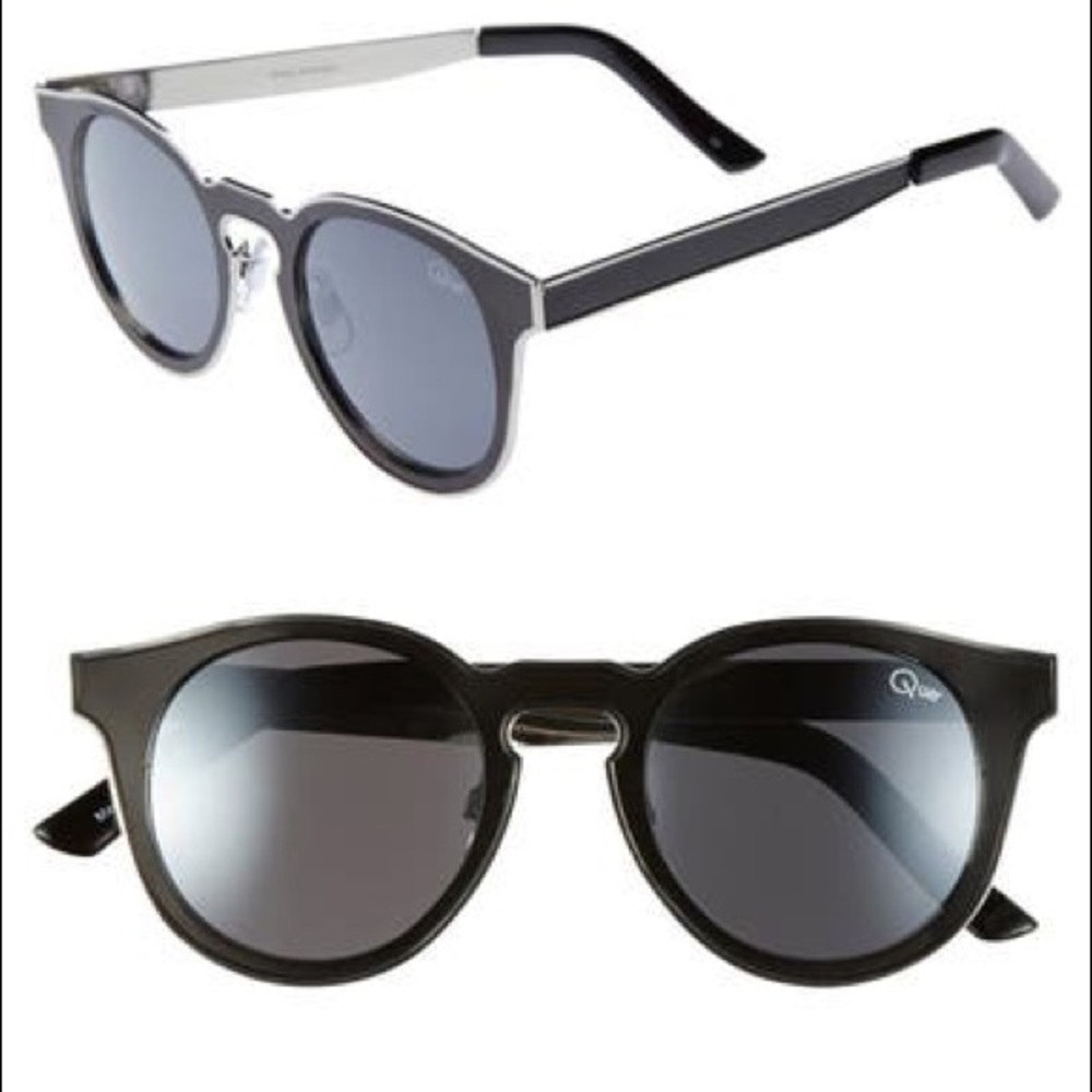 Quay 'Alexa' 50mm Cat Eye Sunglasses, worn once